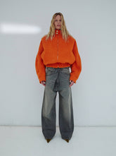 LEE - CASENTINO ALPACA WOOL BOMBER JACKET