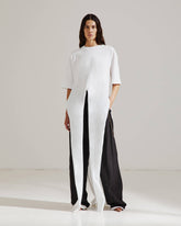 GIA - OVERSIZED LONG TEE WITH SPLITS