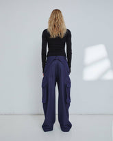 RUTH - CARGO TROUSERS WITH DETACHABLE  LONG BELT