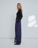 RUTH - CARGO TROUSERS WITH DETACHABLE  LONG BELT
