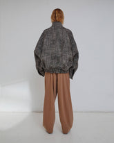 LEE - HERRINGBONE WOOL BOMBER JACKET