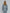 ANNE - FLOCK DENIM LUREX TAILORED SHIRT 