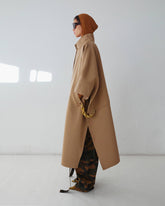 NAT LONG - OVERSIZE CAPE COAT