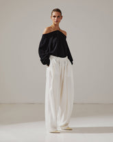 SIMONA - SILK BALLOON PANTS