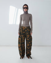RUTH - CARGO TROUSERS WITH DETACHABLE  LONG BELT