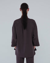 DORA -  TWILL DELAVE' SHIRT