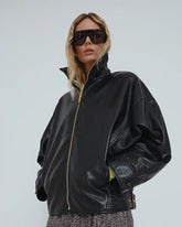 CELINE - PLONGE NAPPA LEATHER AVIATOR BOMBER