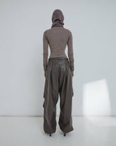 DAISY - FAUX LEATHER PANTS