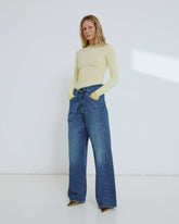 INES - FOLD OVER DENIM
