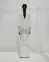 FRIDA - LIGHT JERSEY CUFF LONG SLEEVE DRESS