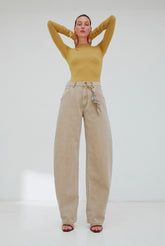 KHRIS -  BARREL LEG DENIM