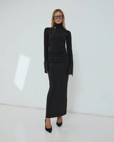 FILIPA - CUFF LONG SLEEVE DRESS