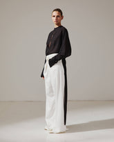INES - FOLD OVER TENCEL DENIM