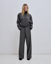 GAIA - WIDE LEG PANTS WITH BELT