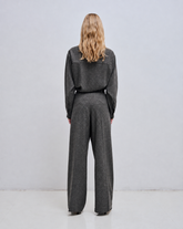GAIA - WIDE LEG PANTS WITH BELT
