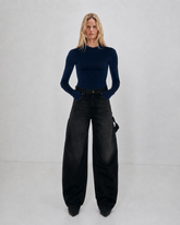 AUDREY - BARREL LEG CARPENTER DENIM