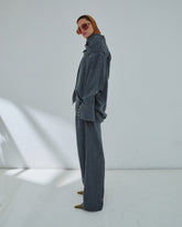PHEBE - WIDE-LEG JAPANESE LIGHT WOOL PANTS