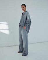 IRIS - PAPER BAG TENCEL DENIM