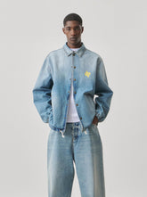 JOE - DENIM COACH JACKET