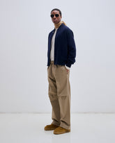 SEAN - CASHMERE WOOL SLIM BOMBER JACKET
