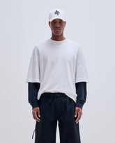 TROY - DOUBLE COLOUR SLEEVE TEE