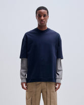 TROY - DOUBLE COLOUR SLEEVE TEE