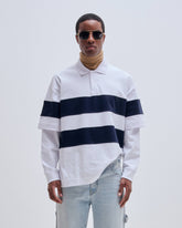 ZACK - DOUBLE SLEEVE STRIPES POLO