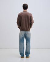 TROY - CASHMERE WOOL KNIT DOUBLE SLEEVE TEE