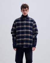 KEANU - CASHMERE WOOL CHECK SHIRT