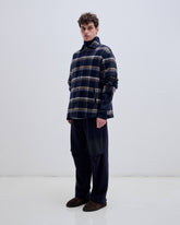 KEANU - CASHMERE WOOL CHECK SHIRT
