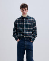 ETHAN PATCH POCKET - JAPANESE WOOL LONG SLEEVED SHIRT