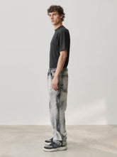 JOHN - HAND BLEACHED RELAX FIT WORKER DENIM