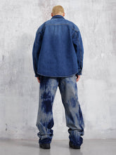 JORDAN - TIE-DYE RELAX FIT TROUSERS