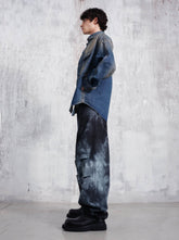 JORDAN - TIE-DYE RELAX FIT TROUSERS