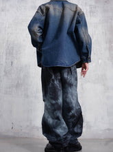 JORDAN - TIE-DYE RELAX FIT TROUSERS