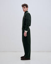 DAVIDE - CORDUROY WIDE-LEG TROUSERS