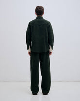 DAVIDE - CORDUROY WIDE-LEG TROUSERS