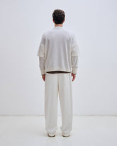 DAVIDE - CORDUROY WIDE-LEG TROUSERS