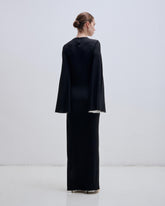 JENNA - LONG DOUBLE JERSEY  DRESS