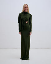 AMBRA - FLOWY DRAPED DRESS
