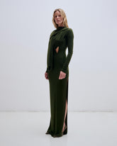 AMBRA - FLOWY DRAPED DRESS