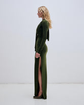 AMBRA - FLOWY DRAPED DRESS
