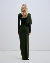 AMBRA - FLOWY DRAPED DRESS