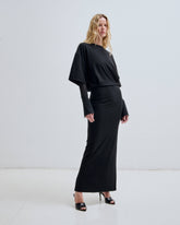 NEW MARLIN - DOUBLE SLEEVE WOOL DRESS