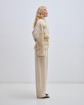 CINDY -  FAUX SHEARLING CONTOUR JACKET