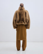 CELINE - FAUX FUR AVIATOR BOMBER