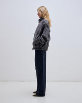 LEE - WOOL BOUCLE BOMBER JACKET