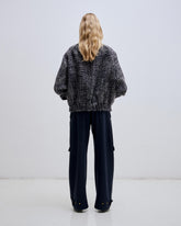 LEE - WOOL BOUCLE BOMBER JACKET
