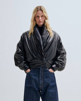 FRANCA - LIGHT LEATHER BOMBER JACKET