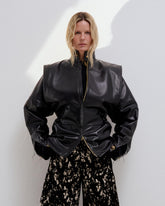 GIANNA - GILET LEATHER JACKET